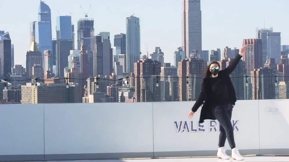 Glice Takes Ice Skating in New York to New Heights!